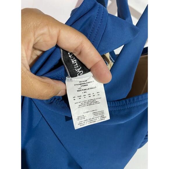 Miraclesuit One Piece Swimsuit Dress 6L Beach Tummy Control Slimming Resort NWOT - Picture 7 of 13